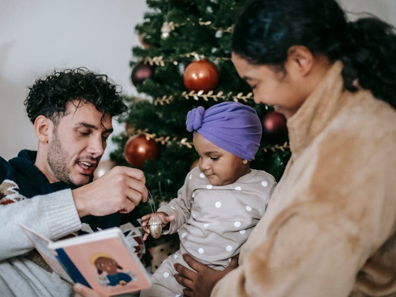 Safe sleep environment with a clear cot in a nursery