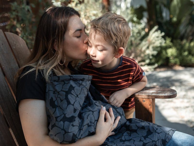 Toddler sleeping peacefully