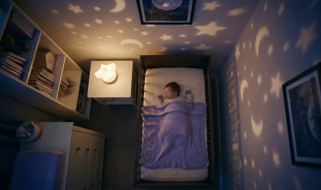 Peacefully sleeping baby